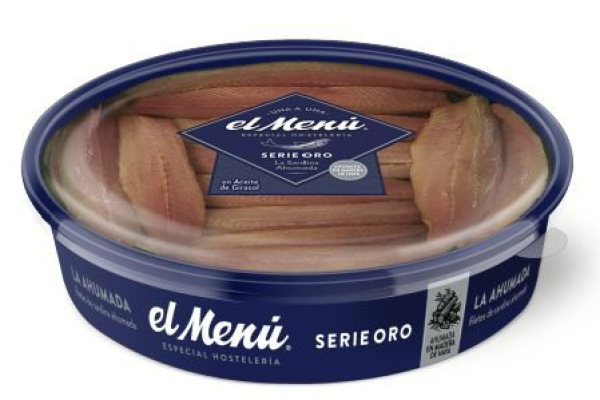 MENU SARDINA AHUMADA TARRINA 550 GR MENU SARDINA AHUMADA TARRINA 550 GR